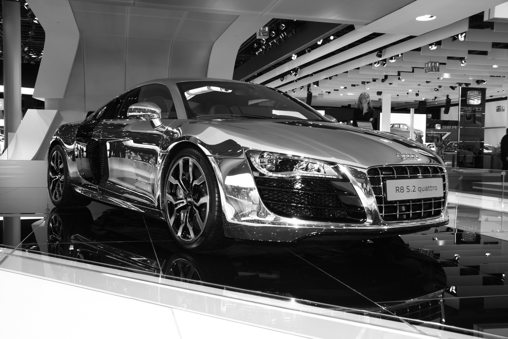 Audi R8 Chrom