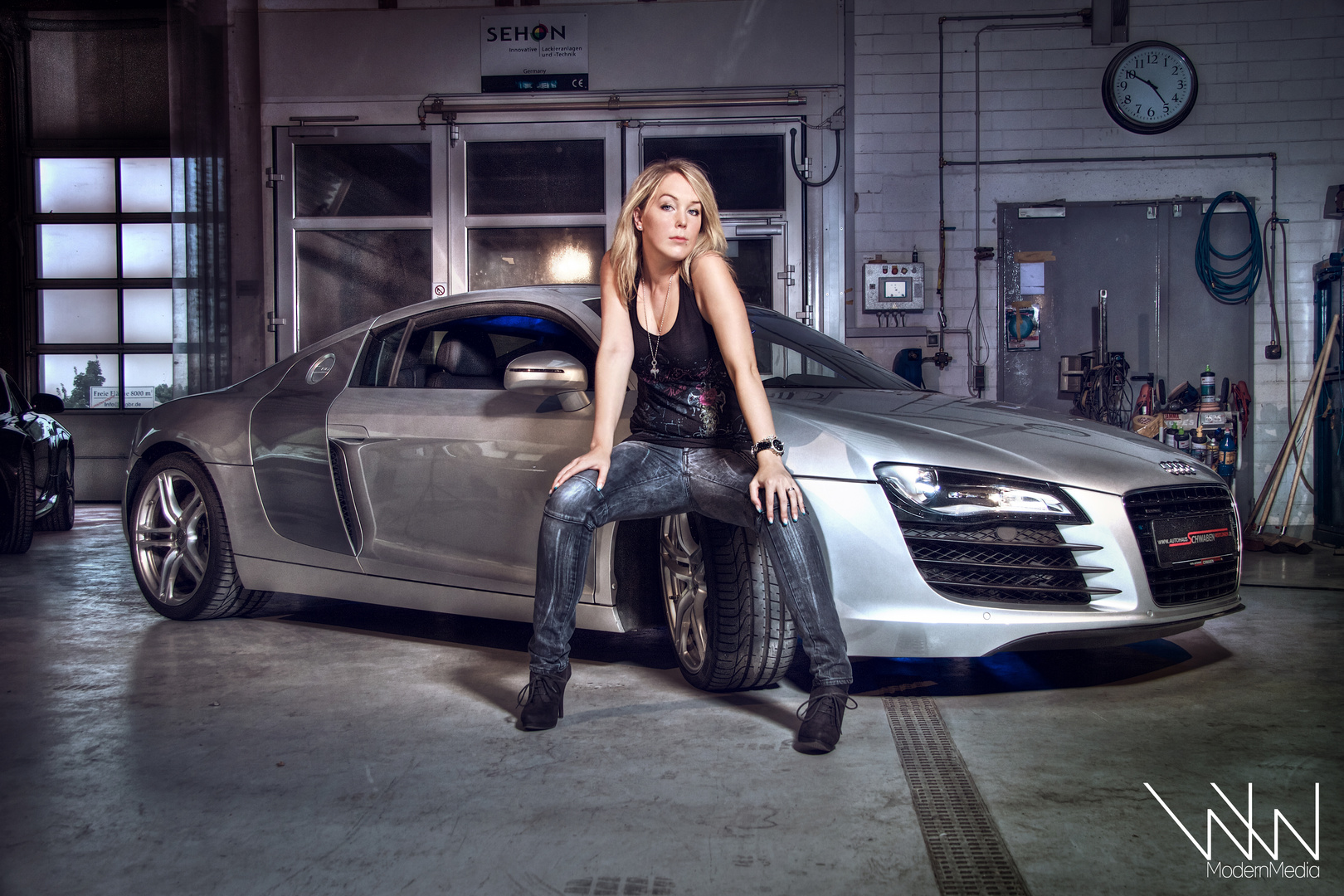 Audi R8 Fashion Portrait