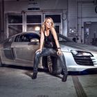 Audi R8 Fashion Portrait