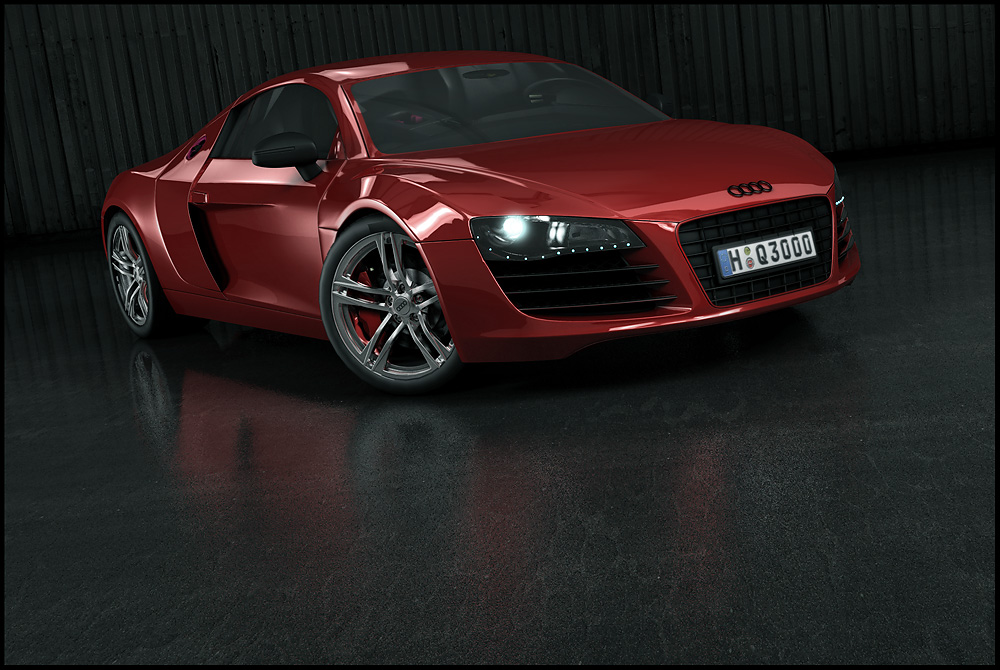 Audi R8 (full CGI)