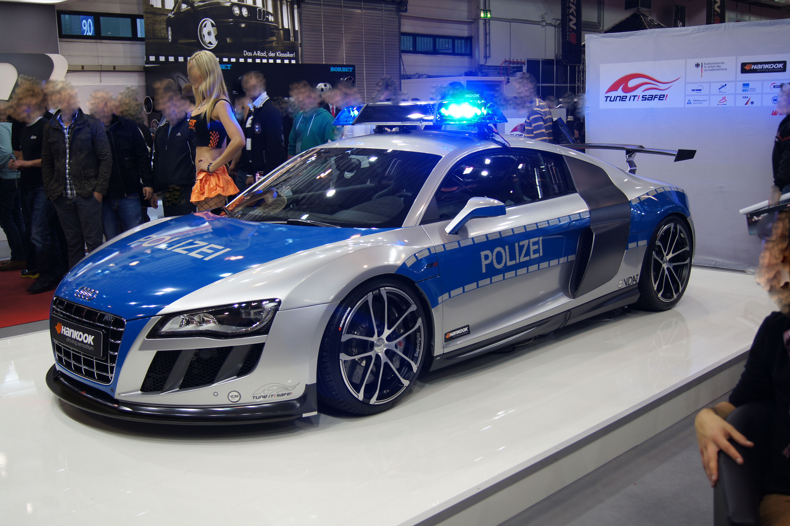 Audi-R8-GTR-Polizei