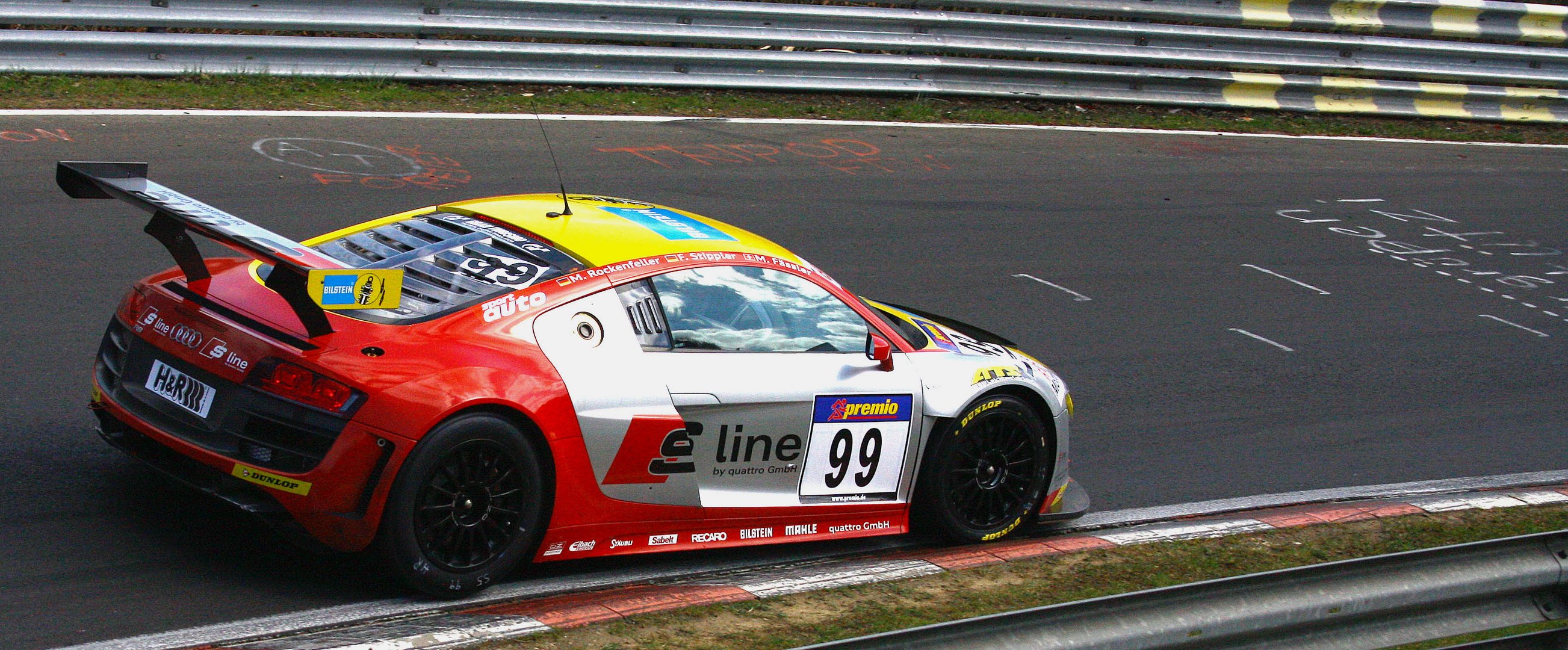 Audi R8 LMS beim 2ten Lauf der VLN