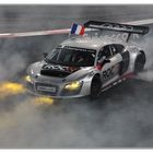 Audi R8 LMS beim "Kreiseln"