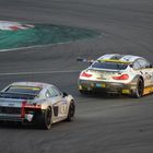 Audi R8 LMS GT3 vs BMW M6 GT3