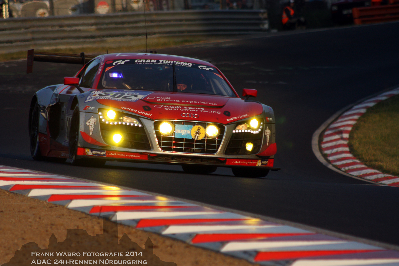 Audi R8 LMS - N24h - Ausfahrt Hocheichen