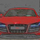 Audi R8 - Nachtaufnahme