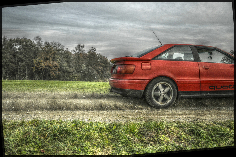 Audi S2 Quattro in Action