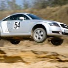 Audi TT im Flug