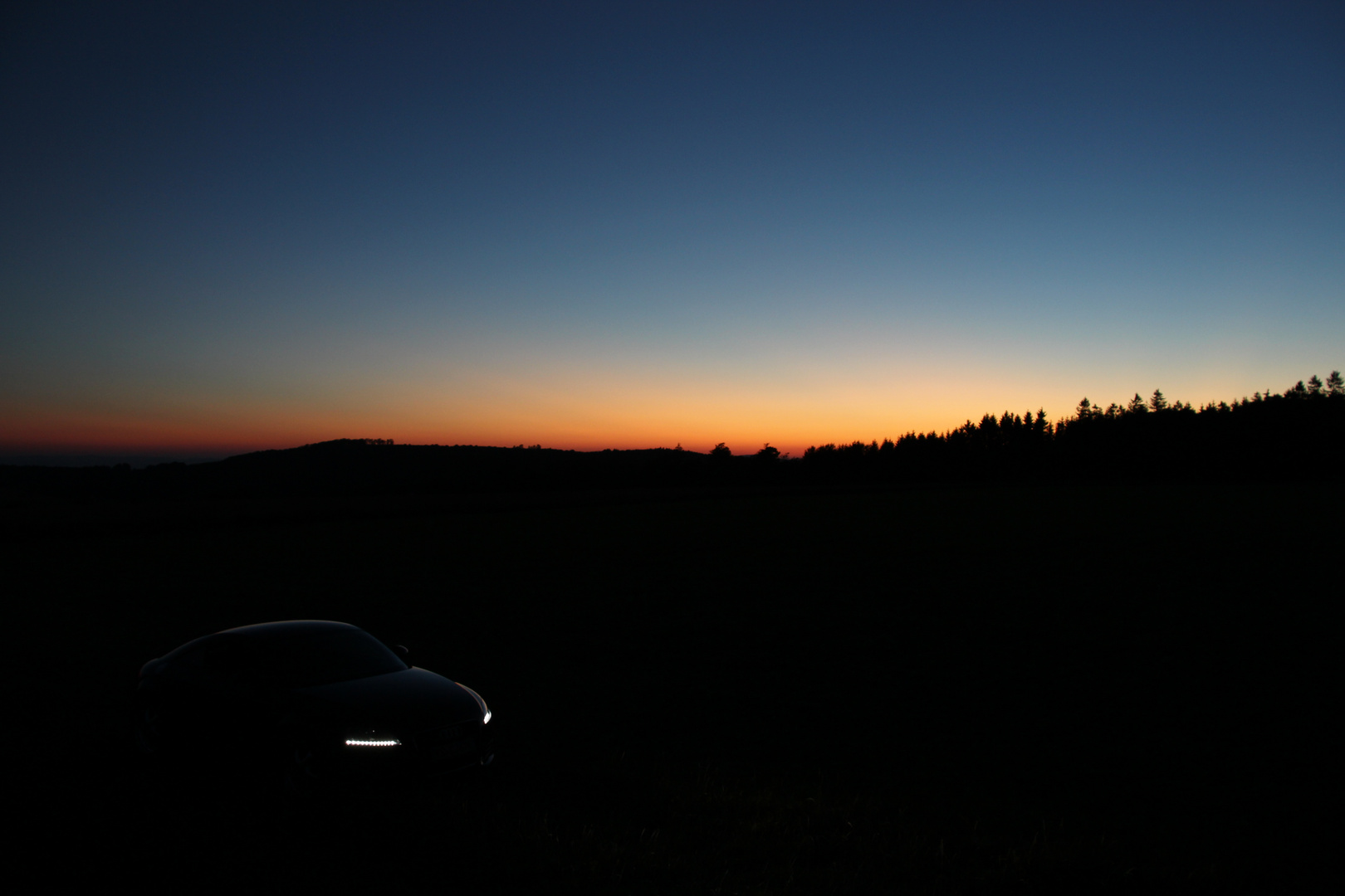 Audi TT und die Nacht