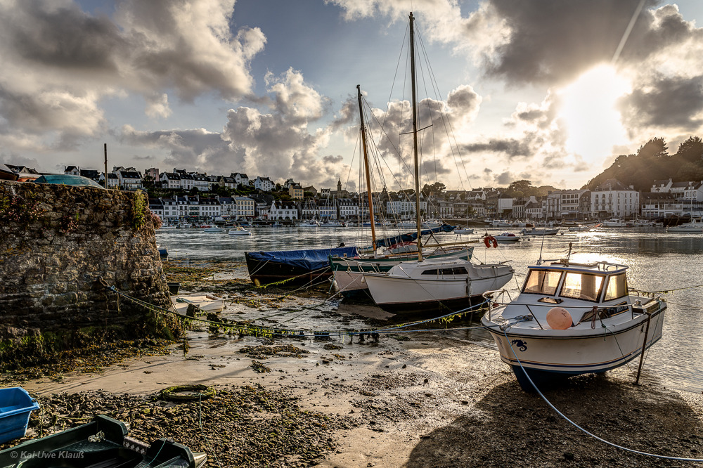 Audierne, Finistère, Bretagne, Abendstimmung