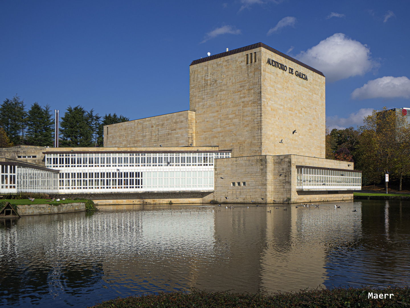 Auditorio compostelano.