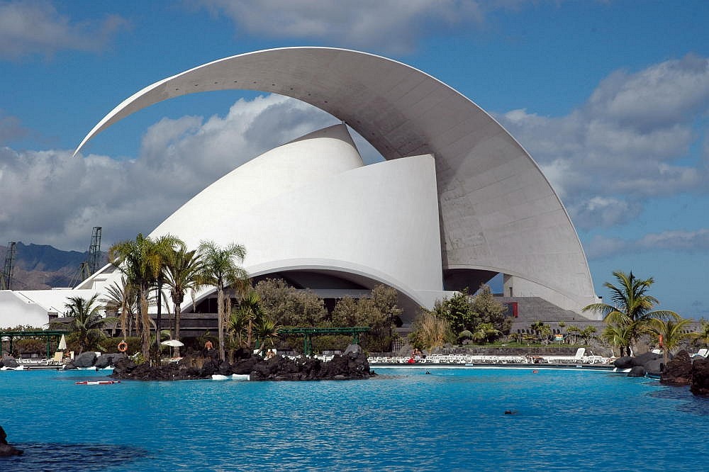 Auditorio de Tenerife aus einem anderen Blickwinkel