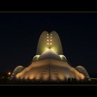 Auditorio de Tenerife nach Einbruch der Dunkelheit