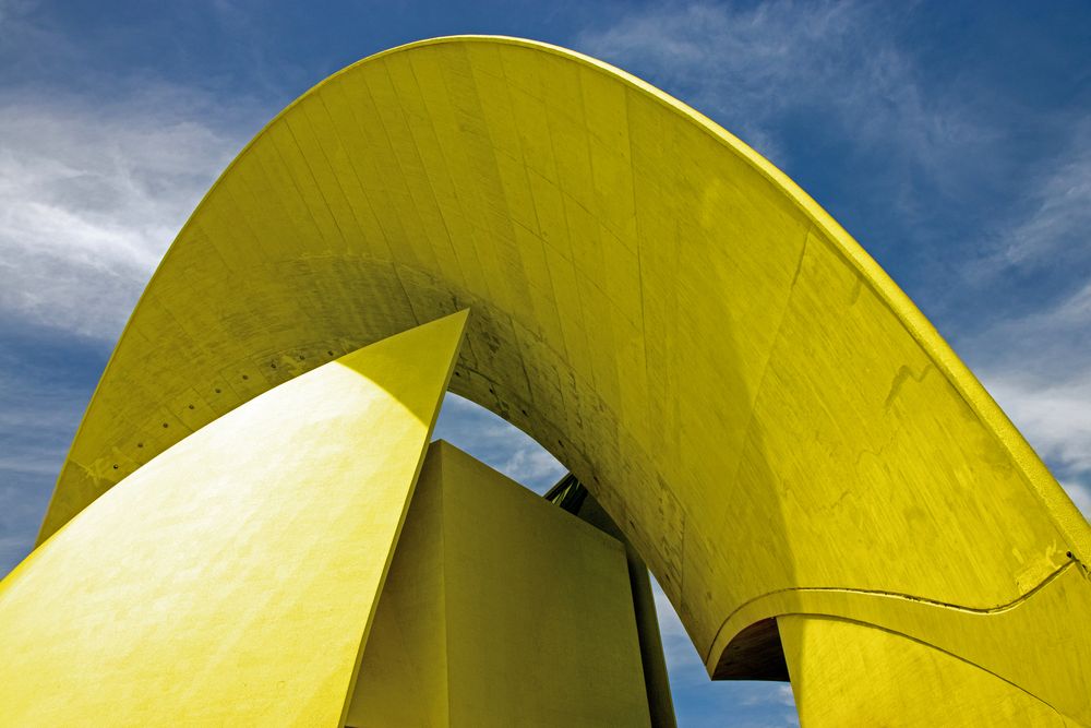 Auditorio de Tenerife, Santa Cruz, Teneriffa Farbenspiel 4