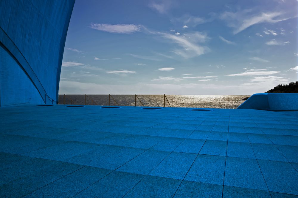 Auditorio de Tenerife, Santa Cruz, Teneriffa, Farbenspiel 7