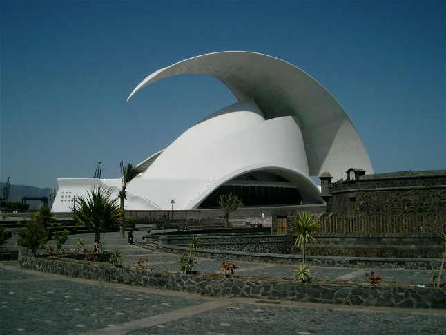 Auditorium in Santa Cruz de Teneriffa