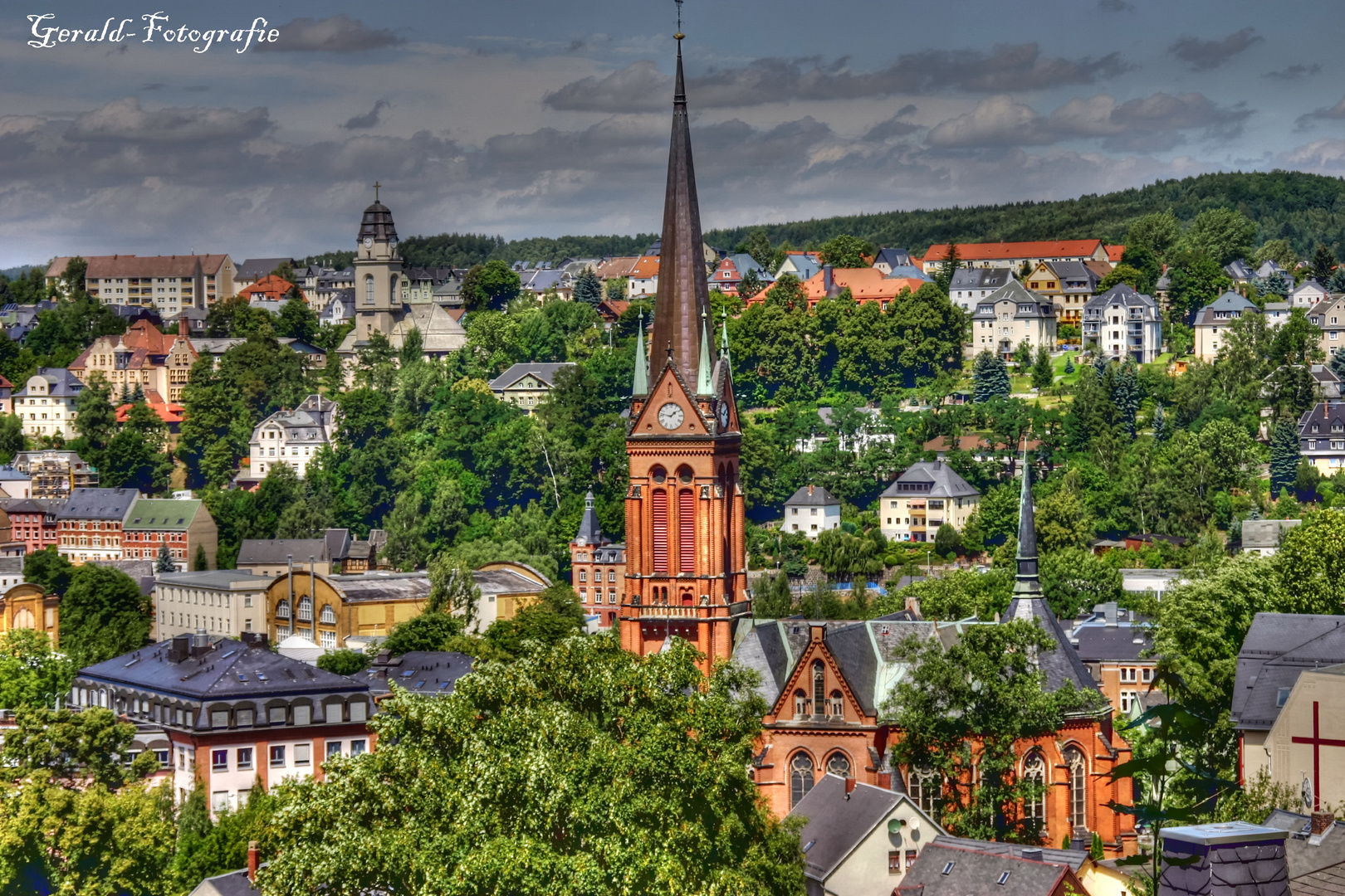 Aue im Erzgebirge Foto & Bild bearbeitungs techniken, hdri & tm