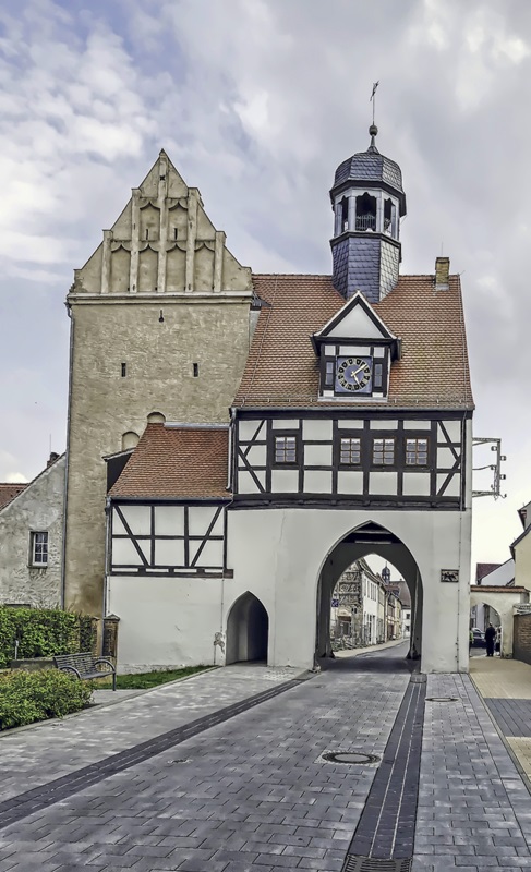 Aue-Tor, nördliches Stadttor in Bad Schmiedeberg