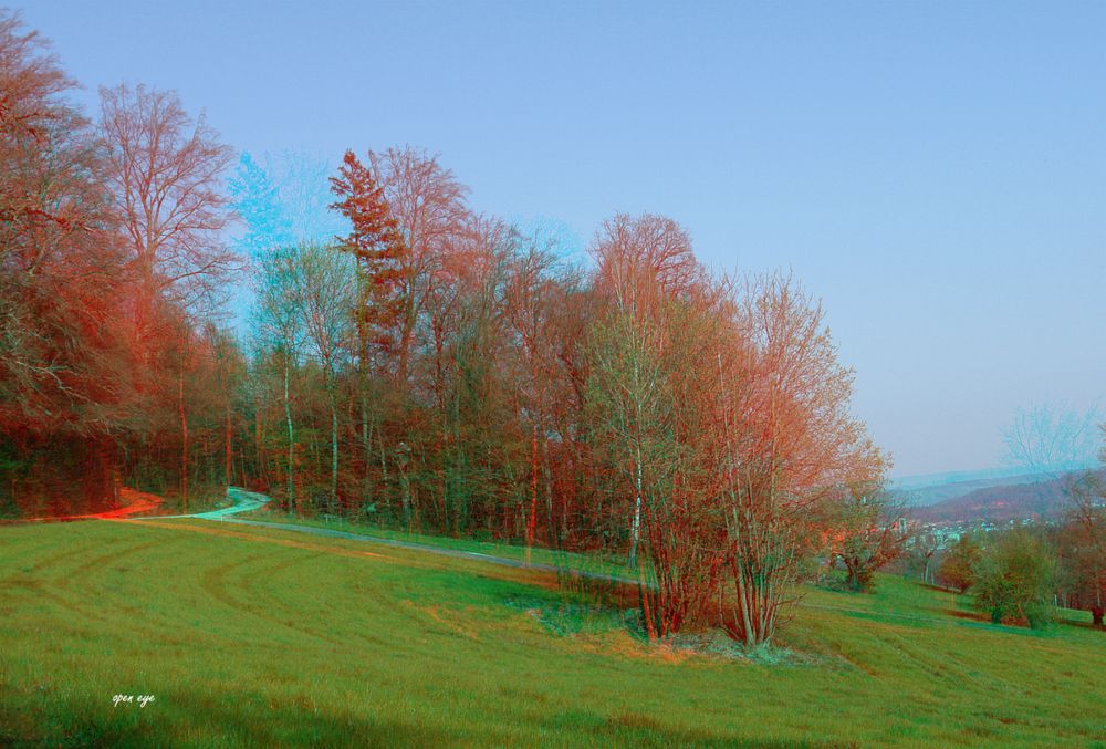 Auenstein Kt. Aargau/CH - Anaglyphen