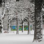 Auer Welsbach Park im Winter