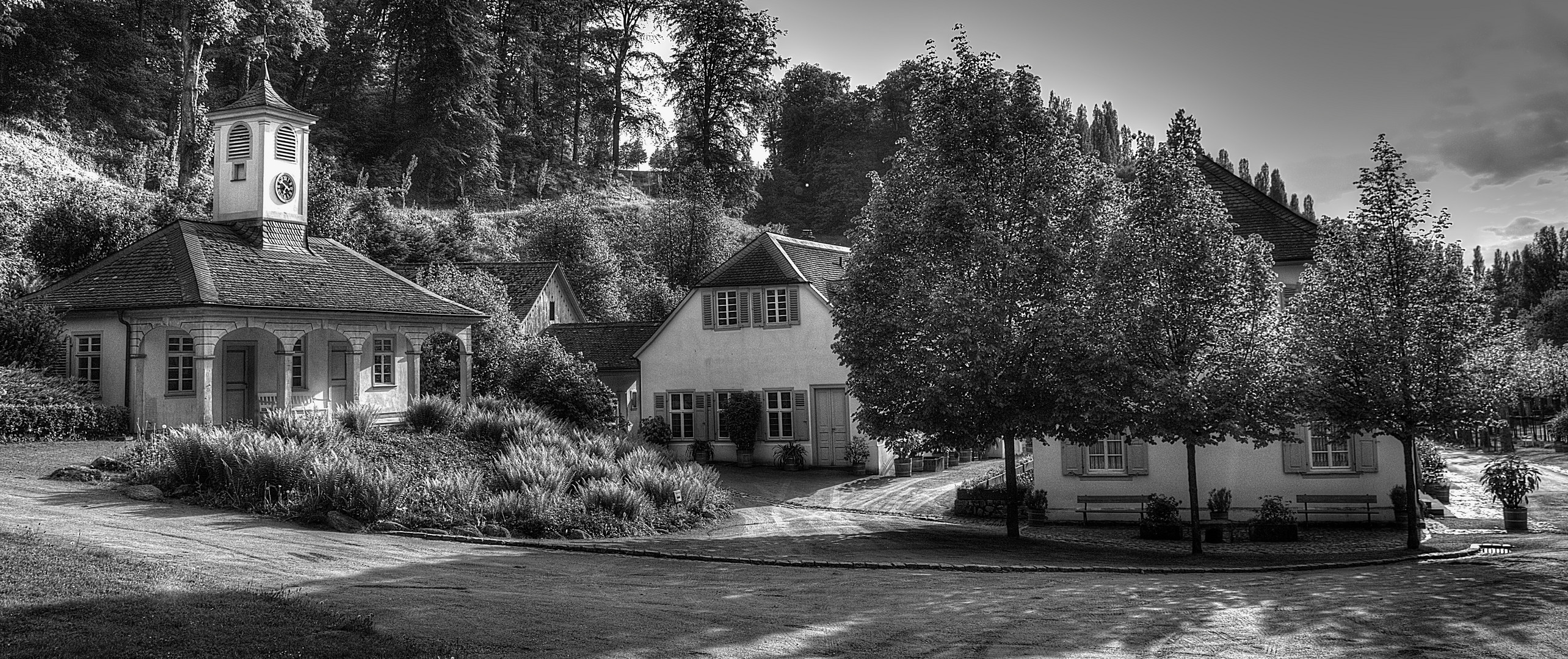 Auerbach- Fürstenlager HDR S/W