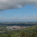 Auerbacher Schloss: Blick bis nach Darmstadt