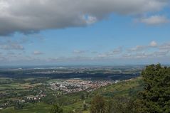 Auerbacher Schloss: Blick bis nach Darmstadt