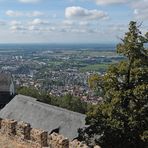 Auerbacher Schloss: Blick (fast) bis nach Mannheim