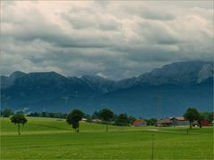 Auerberg, es kommt Regen !!  