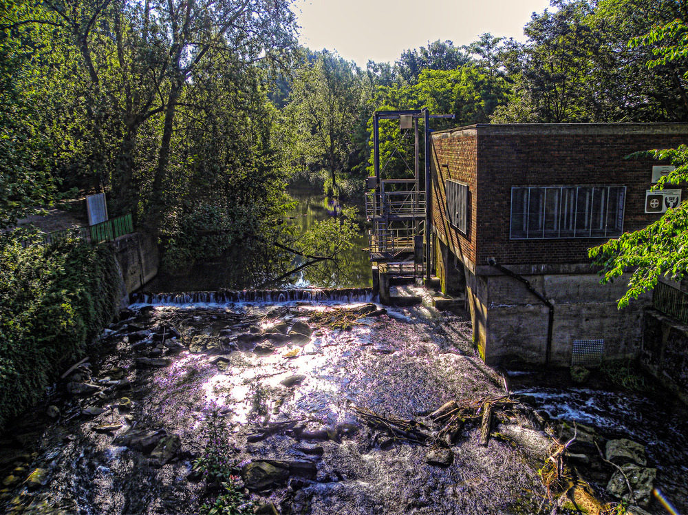 Auernühlenwehr in Leverkusen Schlebusch