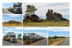 auf 121 km des Barkly Hwy.