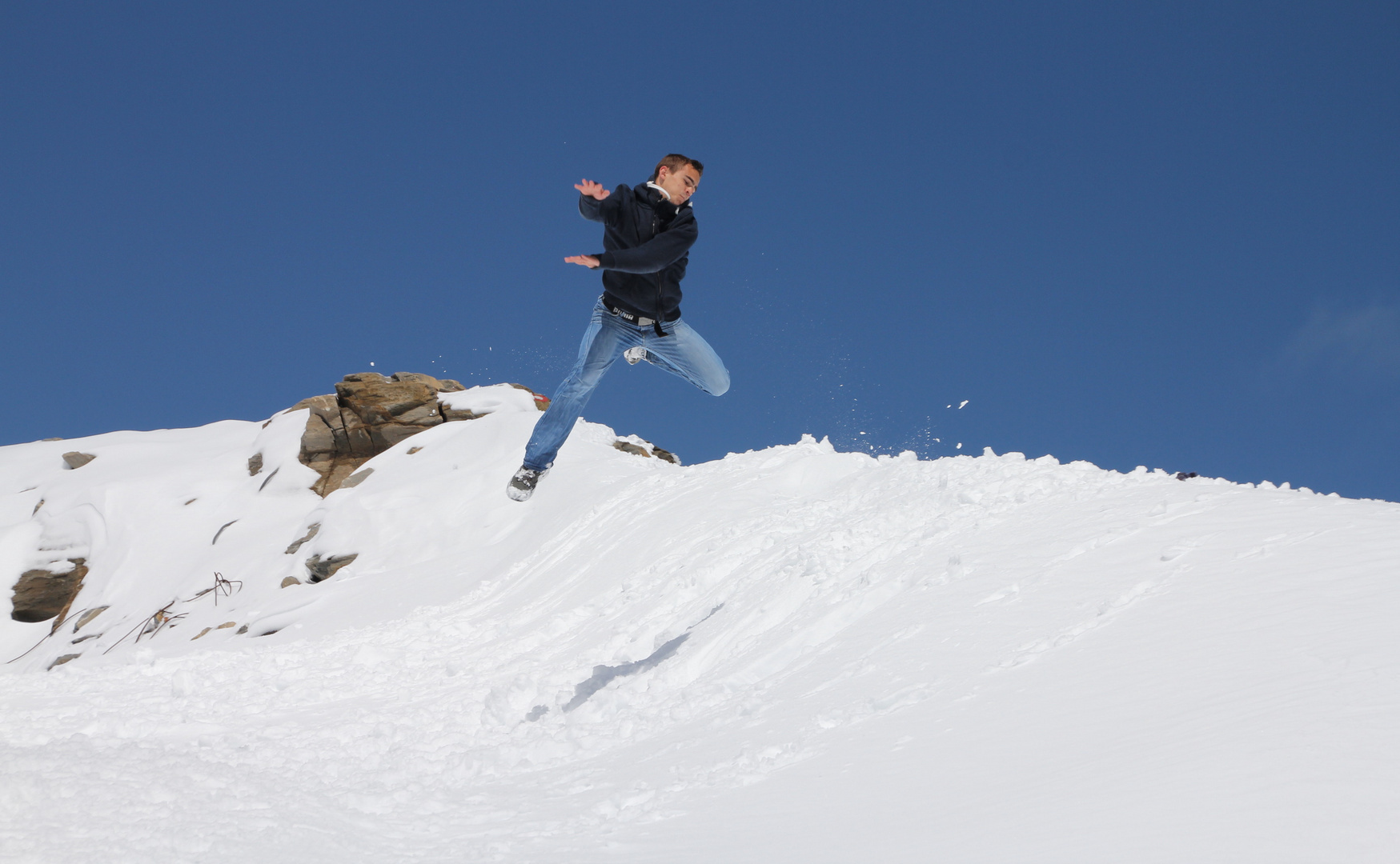 Auf 3200 Meter Höhe...