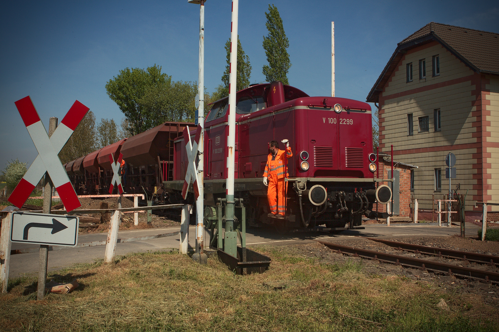 Auf alten Gleisen unterwegs