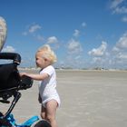 Auf Amrum hart am Wind