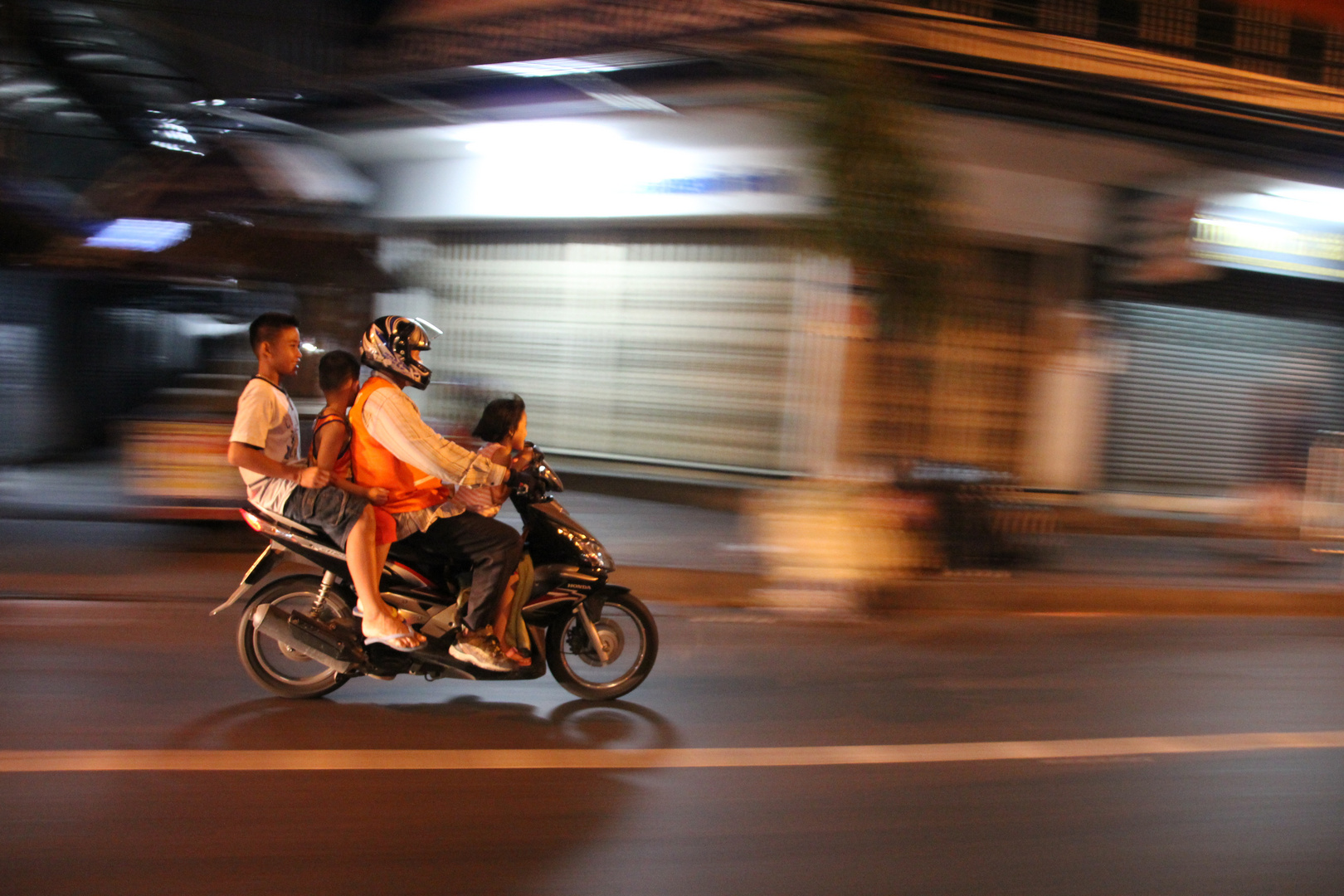 Auf Bangkok's Straßen