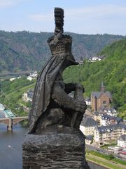 Auf Burg Cochem über der Mosel