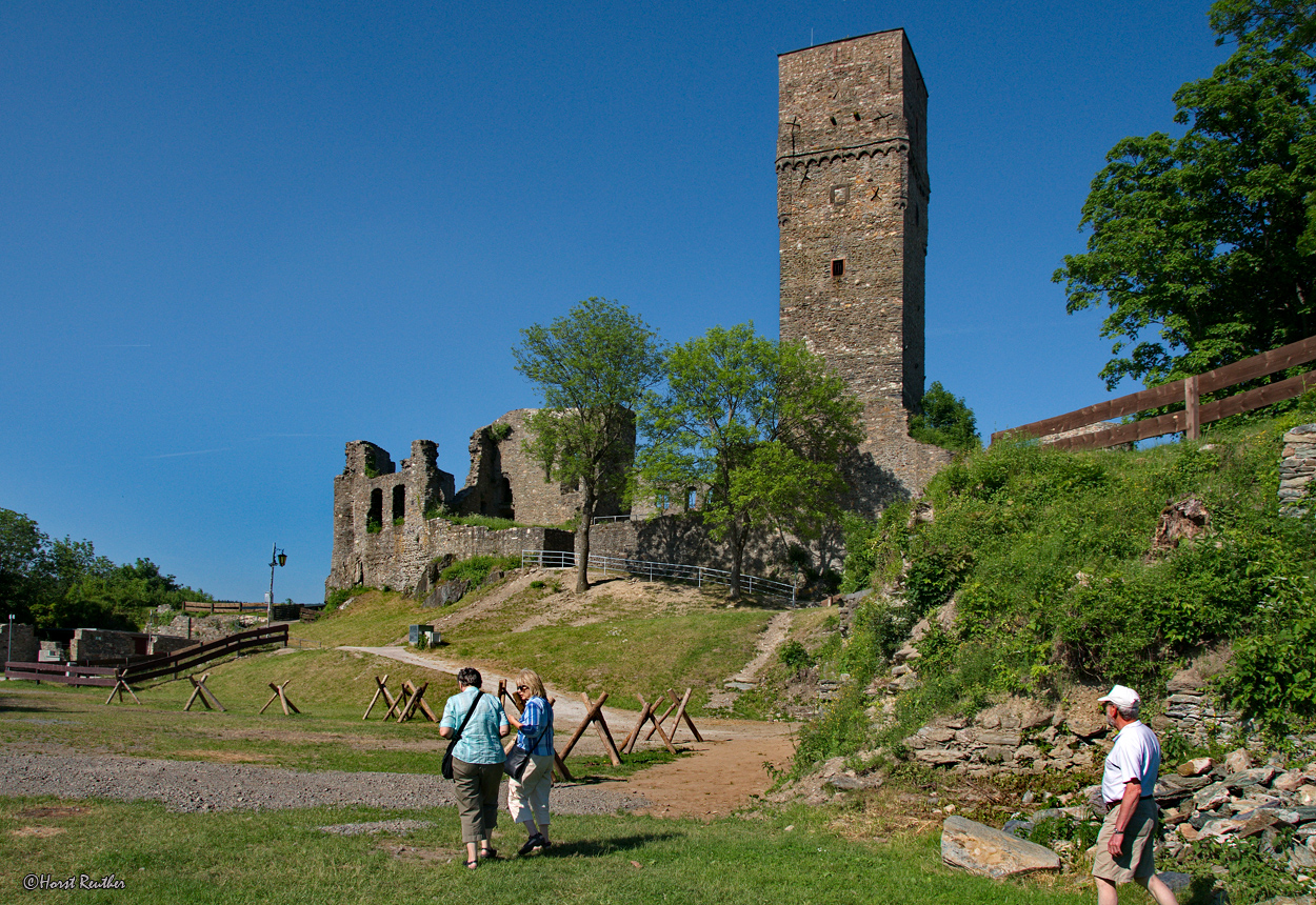 Auf Burg Königstein.