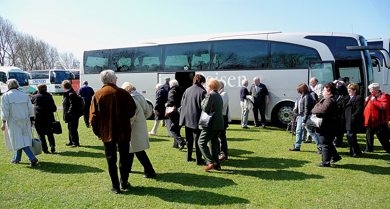 Auf Busreise