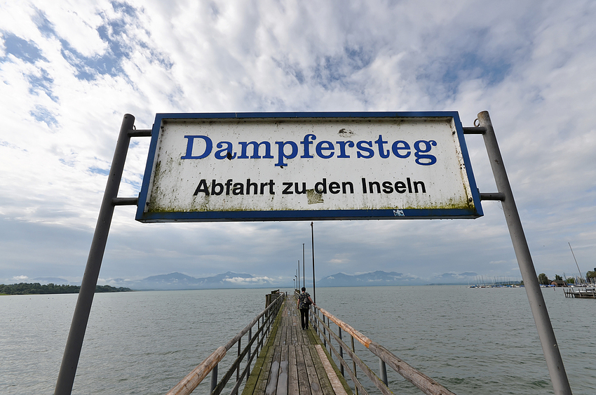 Auf Dampfer kann man lange warten