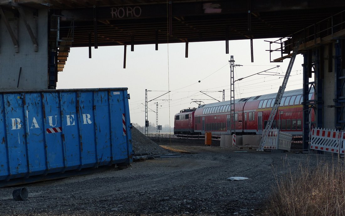 Auf Dauer steht auch kein Container von Bauer