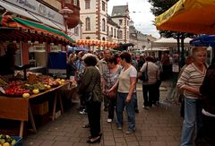 Auf dem 7. "Markt der Köstlichkeiten" ...