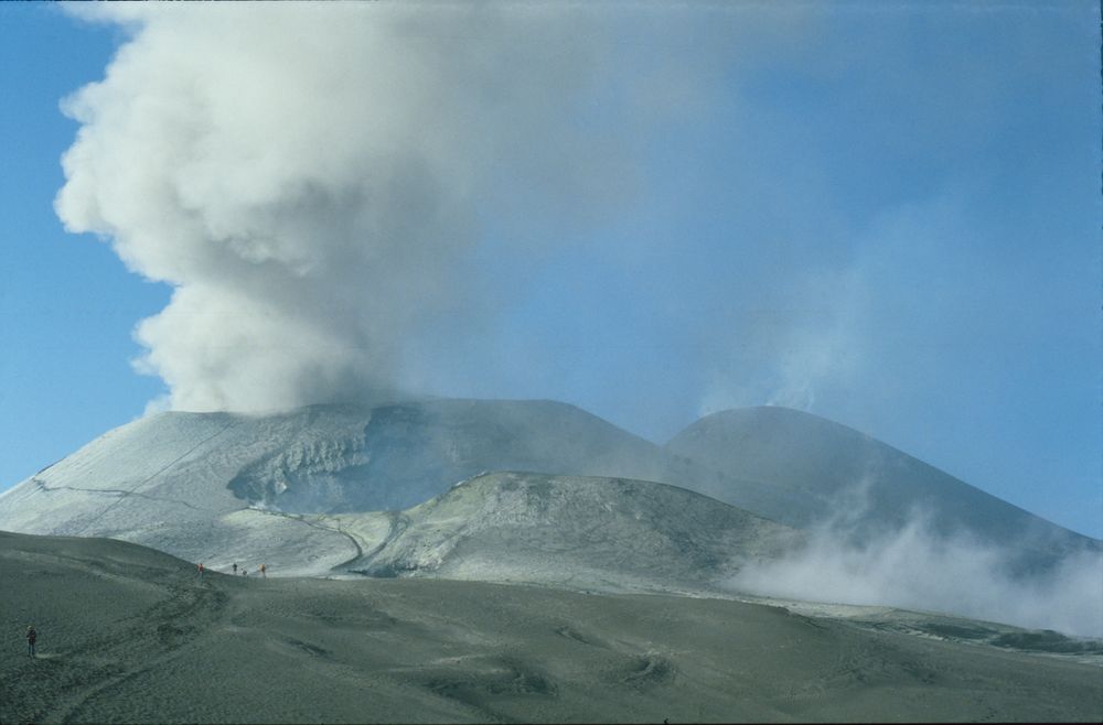 Auf dem Ätna - September 1981