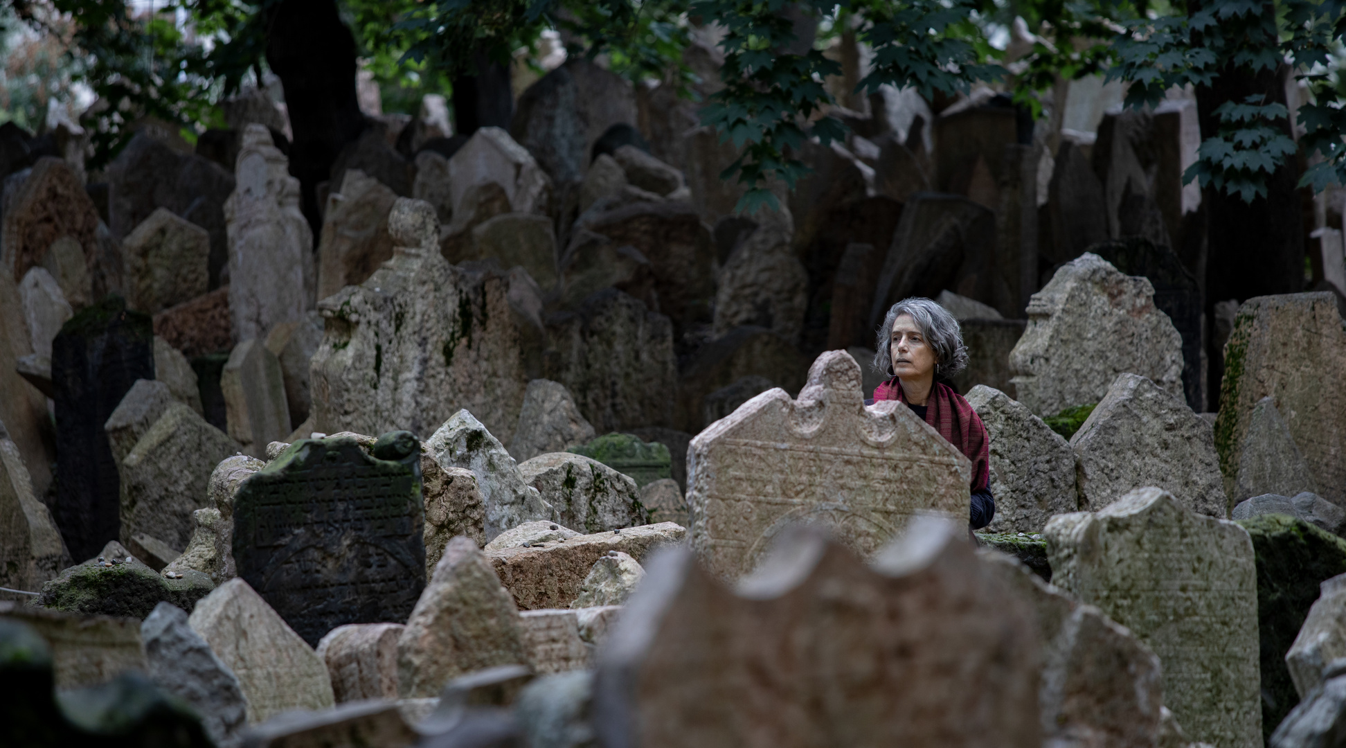 Auf dem alten jüdischen Friedhof