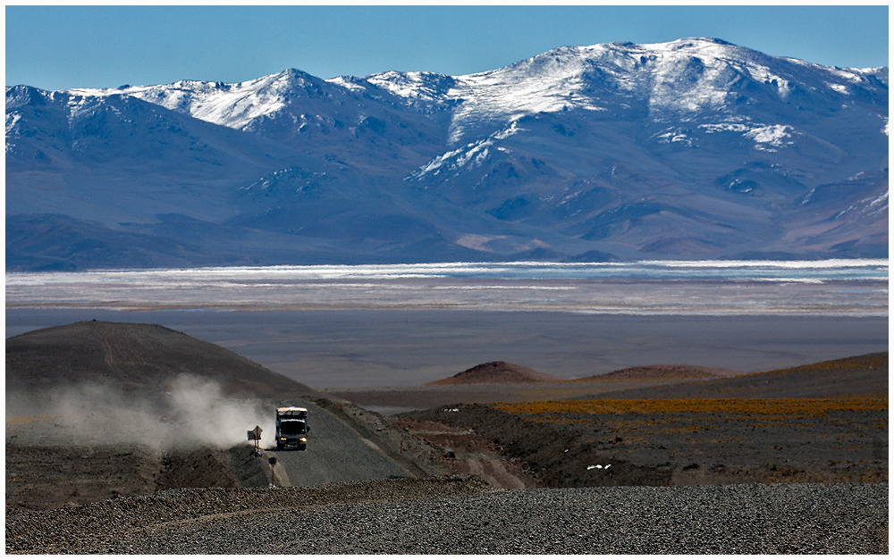 Auf dem Altiplano in 4400 Meter Höhe