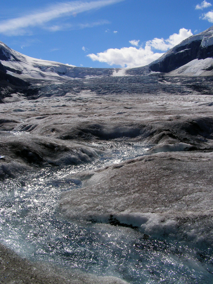 Auf dem Athabasca Glacier - Canadian Rockies