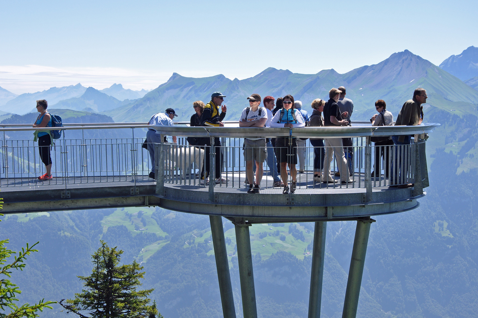 Auf dem Aussichtsturm