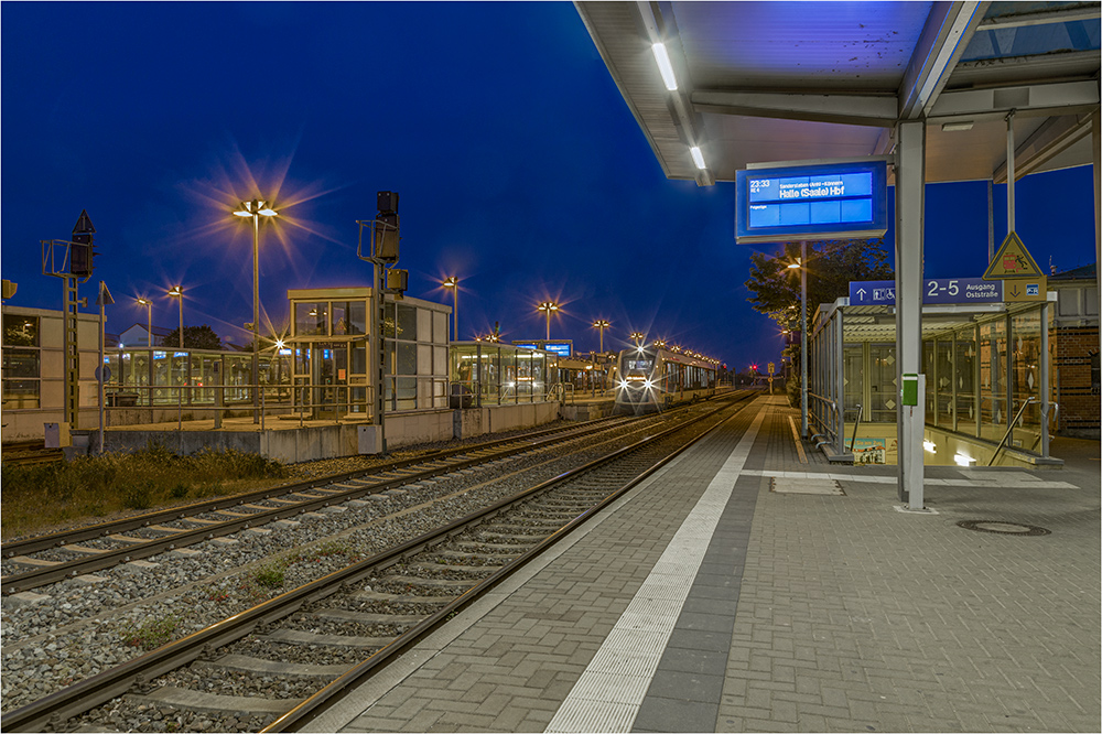 Auf dem Bahnhof Aschersleben fährt noch was