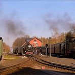 Auf dem Bahnhof Bertsdorf