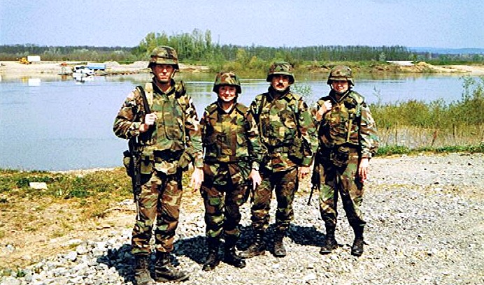 Auf dem Balkan 1997 SFOR Einsatz
