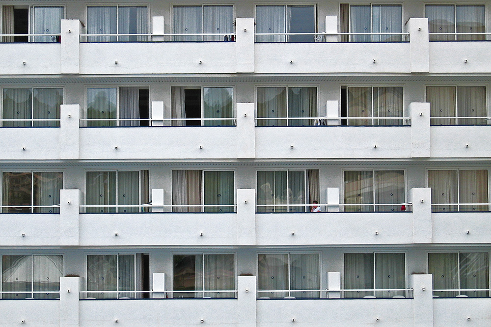 ..... Auf dem Balkon ......